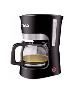 CAFETERA DE FILTRO 1.25 L NEGRA - FILTRO EXTRAIBLE