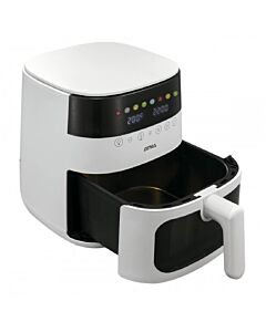 FREIDORA SIN ACEITE DIGITAL BLANCA CON VISOR - 1750W - CAPACIDAD 8L - ATMA