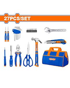 SET DE HERRAMIENTAS MANUALES WADFOW 27 PIEZAS -WDFWHS1M28