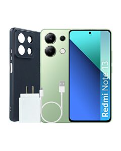 CELULAR XIAOMI REDMI NOTE 13 - GREEN (N7L) 6/128GB - MZB069KAR