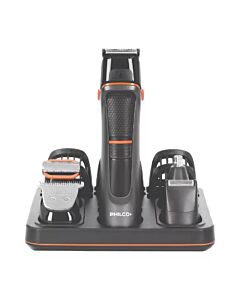 Philco Grooming Kit - 15 Piezas. Multiples Accesorios De Corte. Cuchilla Acero Inoxidable