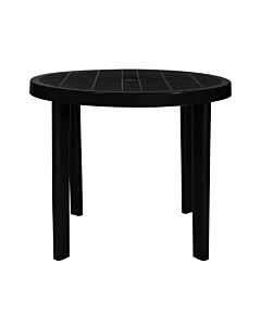 Mesa Guinea Red.90 cm Negra - Patas Des.