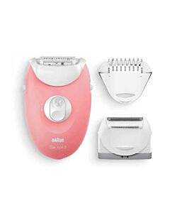 DEPILADORA BRAUN SILK - EPIL SERIE 3 CASHMIRE SE3440