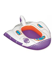 BESTWAY ASIENTO NAVE VIOLETA Y BLANCO 104 X 99CM